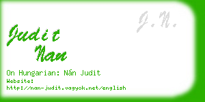judit nan business card